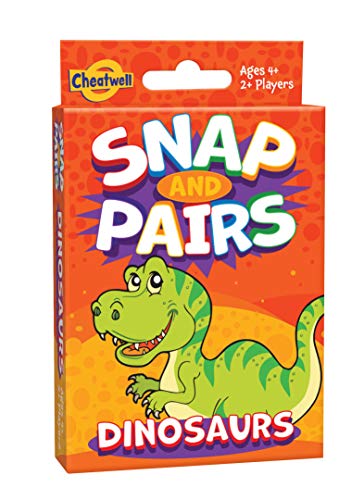 Cheatwell Games Snap + Pairs Dinosaurs von Cheatwell Games