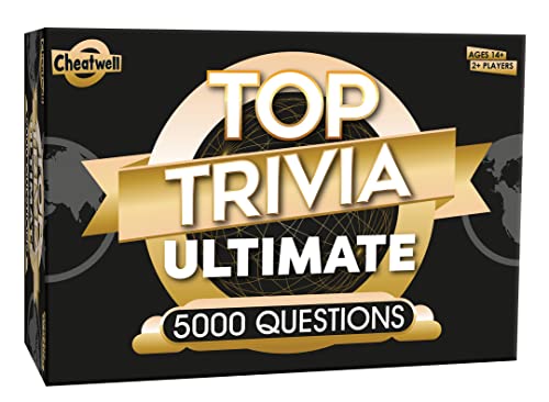 Cheatwell Games Top Trivia Ultimate: 5000 Fragen, Quizspiel – Wissenswertes, Ab 14 Jahren von Cheatwell Games