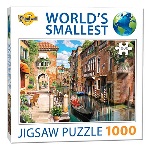 Cheatwell Games World's Smallest 1000 Piece Puzzle Venice Canals von Cheatwell Games