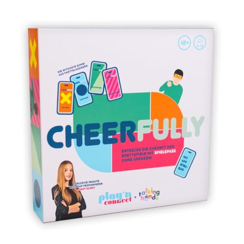 Cheerfully – Interaktives Partyspiel für Kinder mit App, Lernspiel für Gebärdensprache von Cheerio