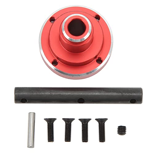 ChengyuWei Aluminium Differential Locker Spule Diff Case Halterungen für TraxxasMaxx X 1/10 RC Auto, RC Differential Locker Spule, RC Front Rear Differential Locker Spule (Verrotten) von ChengyuWei