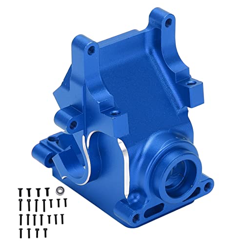 ChengyuWei Aluminium-Getriebegehäuse, Metall-Diff-Gehäuse, Getriebegehäuse-Upgrade-Teile, Getriebe-Gehäuse-Upgrade-Teil, Alu-Diff-Gehäuse, Getriebegehäuse, Metall vorne und hinten (Blau) von ChengyuWei