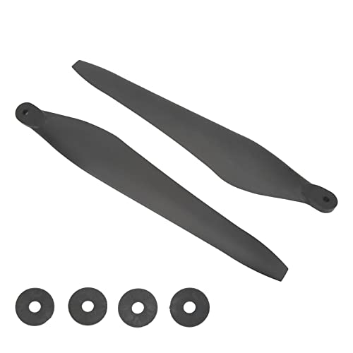 ChengyuWei Drone Props Propeller, Hochgeschwindigkeitspropeller, 2 Propeller Ersatz für Hobbywing X9, 3411 landwirtschaftlicher Drohnenpropeller, Faltbarer Kunststoffpflanzen (CW) von ChengyuWei