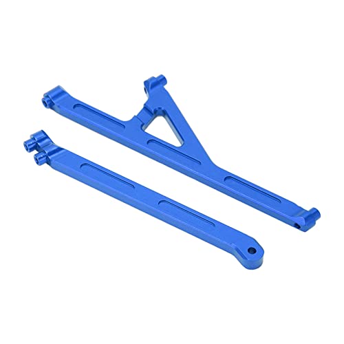 ChengyuWei Metall-Chassisstrebe hinten vorne, Alu-Chassisstrebe vorne hinten, Stützstangenhalterung für LOSI Lasernut U4 Tenacity 1/10 RC Off-Road-Autoteile Alu-Chassis (Blau) von ChengyuWei