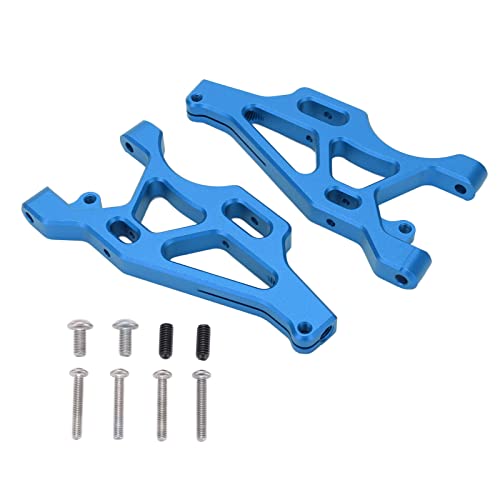 ChengyuWei Vordere untere Aufhängungsarme aus Aluminium, vordere obere und untere A-Arme, vordere untere Aufhängungsarme aus Metall für ARRMA Mojave 6S 1/7 RC Car Vorderer unterer (Blau) von ChengyuWei