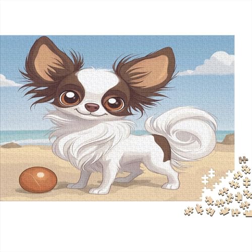 1000 Stück Holzstück Herausforderung Spielzeug|Chihuahua Familienspaß Unmögliches Puzzle Familienspaß Für Erwachsene Kinder 1000pcs (75x50cm) von ChengzeTCo