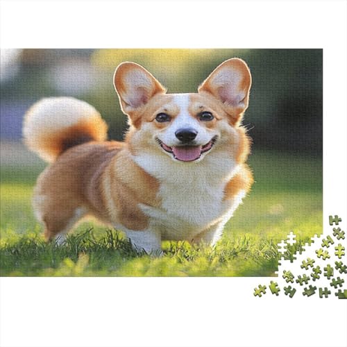 1000 Stück Holzstück Herausforderung Spielzeug|Corgi Familienspaß Unmögliches Puzzle Familienspaß Erwachsene Fesselnd 1000pcs (75x50cm) von ChengzeTCo