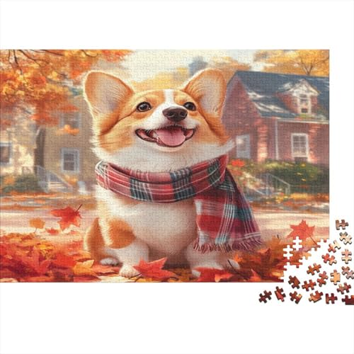 1000 Stück Holzstück Herausforderung Spielzeug|Corgi Familienspaß Unmögliches Puzzle Familienspaß Puzzle Für Erwachsene 1000pcs (75x50cm) von ChengzeTCo