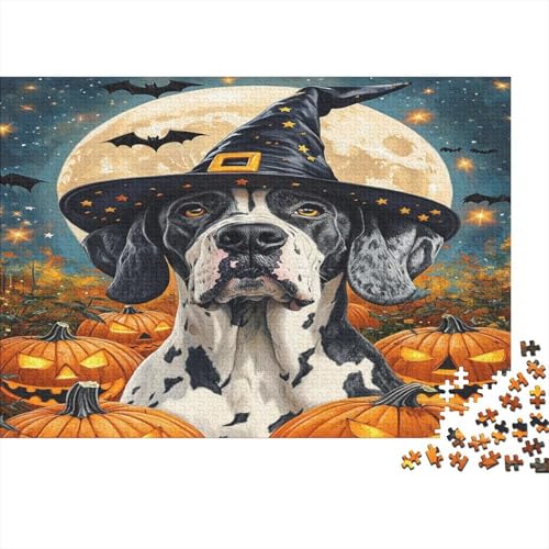 1000 Stück Holzstück Herausforderung Spielzeug|DALMATISCHER Enthusiasten Unmögliches Puzzle Kunstwerk Puzzle Für Erwachsene 1000pcs (75x50cm) von ChengzeTCo