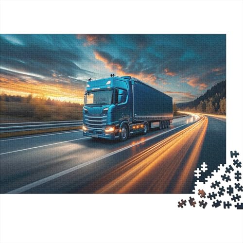 Big Truck 1000 Stück Puzzle Für 1000 Stück Puzzle Für -Crazy Süßigkeiten-1000 Stück Puzzle Große Puzzles Kinder Lernspiel Spielzeug Geschenk Für Die Wanddekoration Puzzel 1000pcs (75x50 von ChengzeTCo