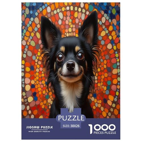 Chihuahua Puzzle 1000 Teile Schwer Puzzle Spielzeug Pädagogisches Spiel Impossible Herausforderungsspielzeug Für Erwachsene Kinder 38x26cm/1000pcs Chihuahua Puzzle 1000 Teile Schwer Puzzle Spielzeug Pädagogisches Spiel Impossible Herausforderungsspielzeug Für Erwachsene Kinder 38x26cm/1000pcs von ChengzeTCo
