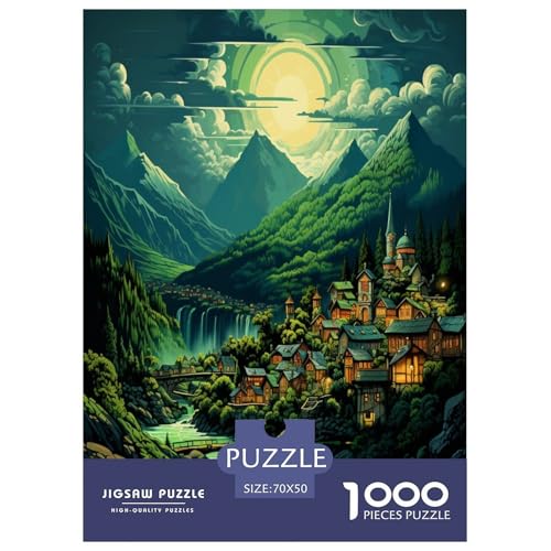 Dörfer Puzzle 1000 Teile Schwer Puzzle Spielzeug Lernspiel Impossible Herausforderungsspielzeug Für Erwachsene Kinder 70x50cm/1000pcs Dörfer Puzzle 1000 Teile Schwer Puzzle Spielzeug Lernspiel Impossible Herausforderungsspielzeug Für Erwachsene Kinder 70x50cm/1000pcs von ChengzeTCo
