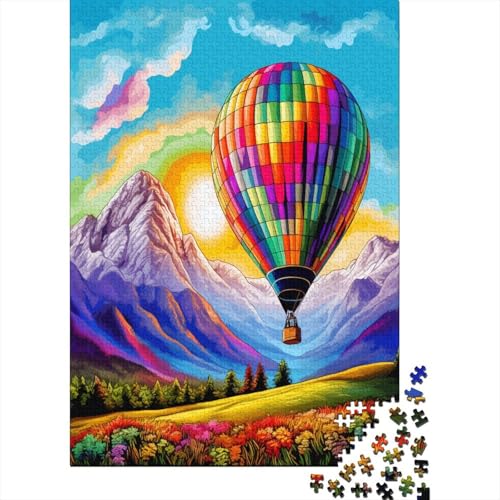 Heißluftballon 1000 Stück Puzzle Für Erwachsene 1000 Stück Puzzle Für Erwachsene-Crazy Süßigkeiten-1000 Stück Puzzle Große Puzzles Kinder Lernspiel Spielzeug Geschenk Puzzel 1000pcs von ChengzeTCo