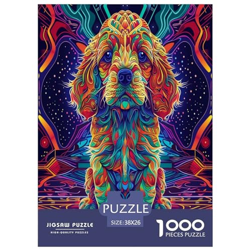 Hund Puzzle 1000 Teile Schwer Puzzle Spielzeug Pädagogisches Spiel Impossible Herausforderungsspielzeug Für Erwachsene Kinder 38x26cm/1000pcs Hund Puzzle 1000 Teile Schwer Puzzle Spielzeug Pädagogisches Spiel Impossible Herausforderungsspielzeug Für Erwachsene Kinder 38x26cm/1000pcs von ChengzeTCo