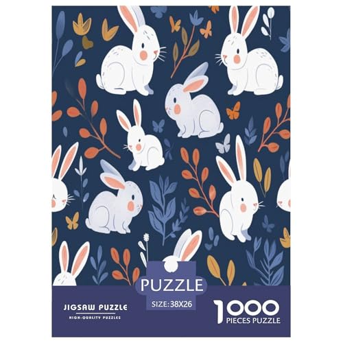 Kaninchen3 Puzzles 1000 Teile Schwer Puzzle Spielzeug Pädagogisches Spiel Impossible Herausforderungsspielzeug Für Erwachsene Kinder 38x26cm/1000pcs Kaninchen3 Puzzles 1000 Teile Schwer Puzzle Spielzeug Pädagogisches Spiel Impossible Herausforderungsspielzeug Für Erwachsene Kinder 38x26cm/1000pcs von ChengzeTCo