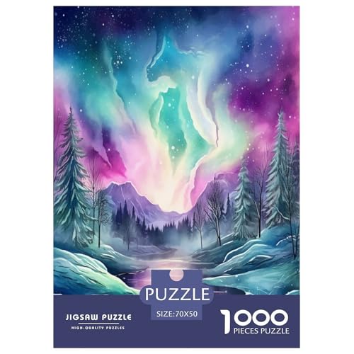 Nordlichter in Norwegen Puzzles 1000 Teile Schwer Puzzle Spielzeug Lernspiel Impossible Herausforderungsspielzeug Für Erwachsene Kinder 70x50cm/1000pcs Nordlichter in Norwegen Puzzles 1000 Teile Schwer Puzzle Spielzeug Lernspiel Impossible Herausforderungsspielzeug Für Erwachsene Kinder 70x50cm/1000pcs von ChengzeTCo