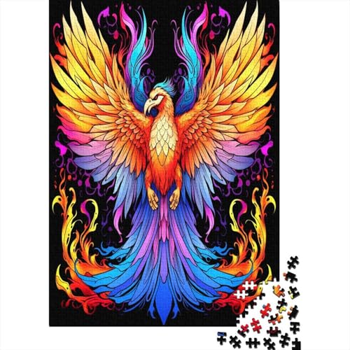 Phoenix Puzzle 1000 Teile Für Erwachsene Und Kinder Ab 14 Jahren Für Stressabbauer Puzzel 1000pcs (75x50cm) von ChengzeTCo