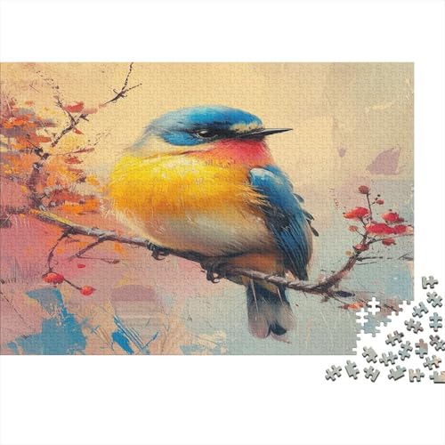 Robin Puzzle 1000 Teile Puzzle Für Erwachsene Und Kinder Ab 14 Jahren Puzzel 1000pcs (75x50cm) von ChengzeTCo