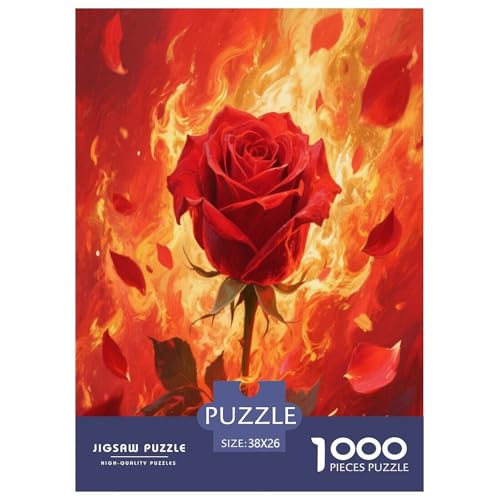Rose Puzzle 1000-teilige Schwer Puzzle Spielzeug Pädagogisches Spiel Impossible Herausforderungsspielzeug Für Erwachsene Kinder 38x26cm/1000pcs Rose Puzzle 1000-teilige Schwer Puzzle Spielzeug Pädagogisches Spiel Impossible Herausforderungsspielzeug Für Erwachsene Kinder 38x26cm/1000pcs von ChengzeTCo