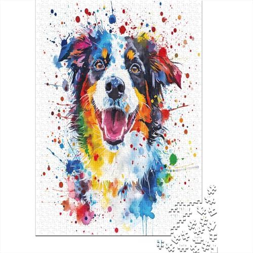 SchafeHUND Puzzle 1000 Teile Puzzle Für Erwachsene Und Kinder Ab 14 Jahren,Puzzlespiel Erwachsenen Puzzlespiel Puzzel 1000pcs (75x50cm) von ChengzeTCo