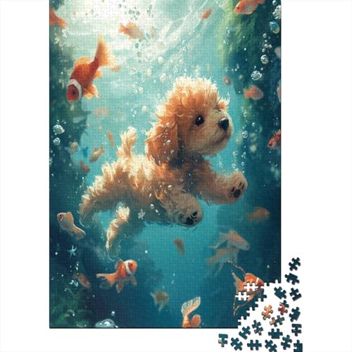 Schwanzapoo Puzzle 1000 Teile Für Erwachsene Und Kinder Ab 14 Jahrenfür Stressabbauer Puzzlespiel Erwachsenen Puzzlespiel Puzzel 1000pcs (75x50cm) von ChengzeTCo