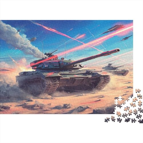 Tank Puzzle 1000 Teile Puzzle Für Erwachsene Und Kinder Ab 14 Jahren Puzzel 1000pcs (75x50cm) von ChengzeTCo