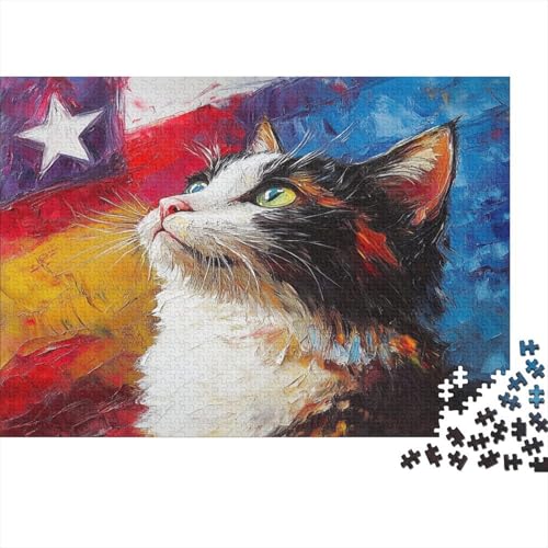 USA Kurzhaar Puzzle 1000 Teile Puzzle Für Erwachsene Und Kinder Ab 14 Jahren,Puzzlespiel Erwachsenen Puzzlespiel Puzzel 1000pcs (75x50cm) von ChengzeTCo