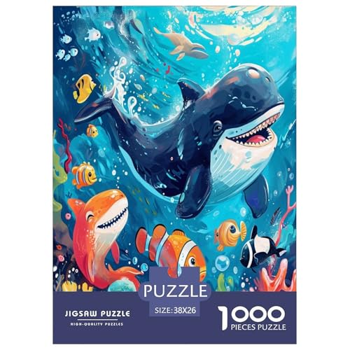Wal Puzzles 1000 Teile Schwer Puzzle Spielzeug Pädagogisches Spiel Impossible Herausforderungsspielzeug Für Erwachsene Kinder 38x26cm/1000pcs Wal Puzzles 1000 Teile Schwer Puzzle Spielzeug Pädagogisches Spiel Impossible Herausforderungsspielzeug Für Erwachsene Kinder 38x26cm/1000pcs von ChengzeTCo