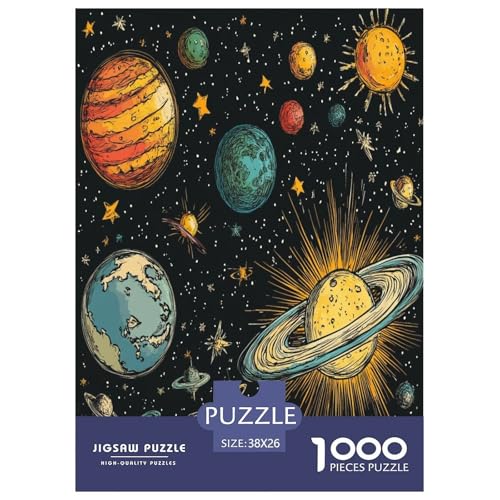 kosmische Planeten Puzzles 1000 Teile Schwer Puzzle Spielzeug Pädagogisches Spiel Impossible Herausforderungsspielzeug Für Erwachsene Und Kinder Ab 14 Jahren 38x26cm/1000pcs kosmische Planeten Puzzles 1000 Teile Schwer Puzzle Spielzeug Pädagogisches Spiel Impossible Herausforderungsspielzeug Für Erwachsene Und Kinder Ab 14 Jahren 38x26cm/1000pcs von ChengzeTCo