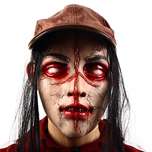 Chenxi Studio Horror Plasma (ohne Hut) Halloween Horror Maskerade Party von Chenxi Studio