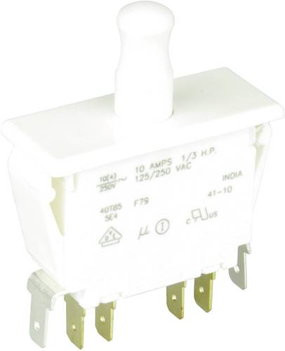 ZF F79-66A F79-66A Drucktaster 250 V/AC 10A 2 x Ein/(Ein) tastend 1St. von ZF