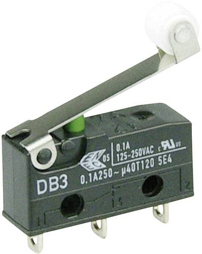 ZF DB3C-A1RC Mikroschalter DB3C-A1RC 250 V/AC 0.1A 1 x Ein/(Ein) tastend 1St. von ZF