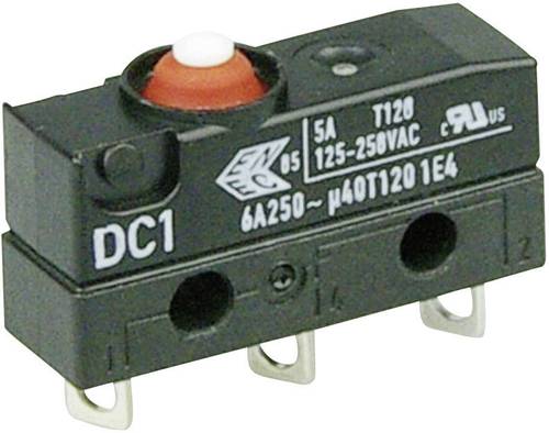 ZF DC1C-A1AA Mikroschalter DC1C-A1AA 250 V/AC 6A 1 x Ein/(Ein) IP67 tastend 1St. von ZF