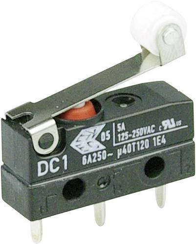 ZF DC1C-H1RB Mikroschalter DC1C-H1RB 250 V/AC 6A 1 x Ein/(Ein) IP67 tastend 1St. von ZF