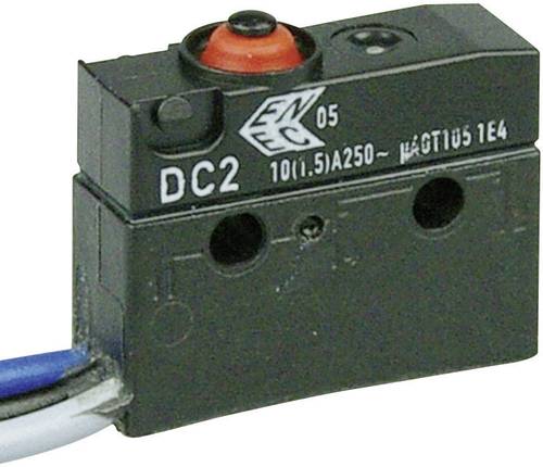 ZF DC2C-C3AA Mikroschalter DC2C-C3AA 250 V/AC 10A 1 x Ein/(Ein) IP67 tastend 1St. von ZF