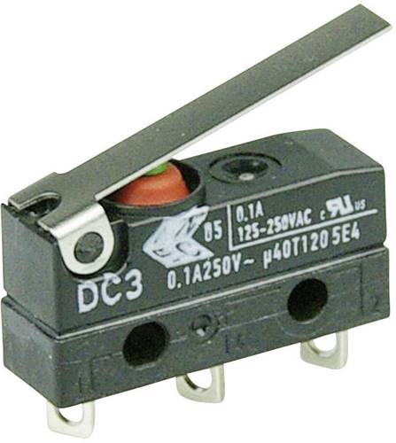 ZF DC3C-A1LC Mikroschalter DC3C-A1LC 250 V/AC 0.1A 1 x Ein/(Ein) IP67 tastend 1St. von ZF