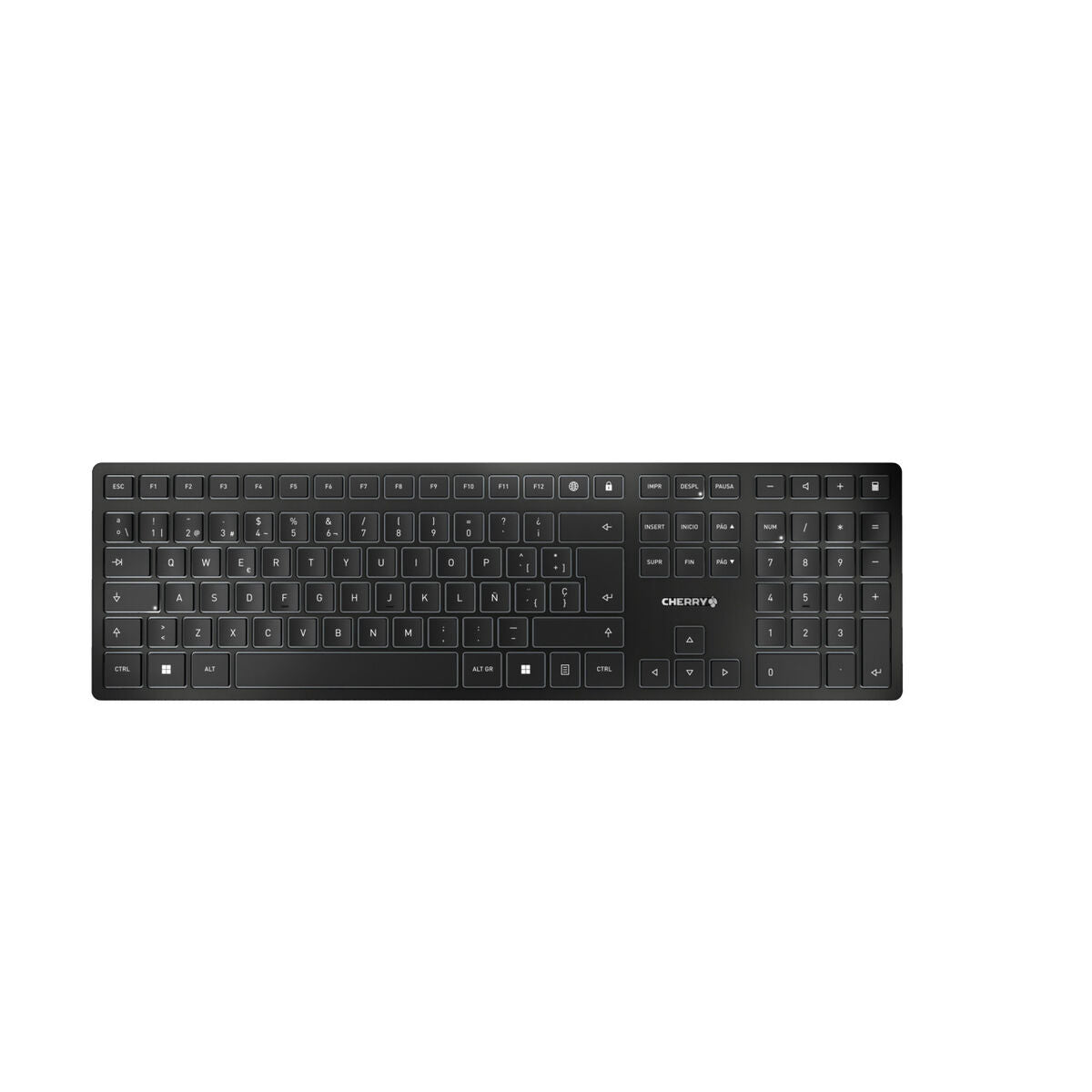 Bluetooth-Tastatur Cherry KW 9100 SLIM Qwerty Spanisch von Cherry