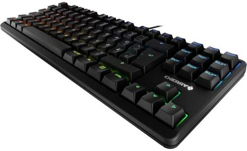 CHERRY G80-3833LWBGB-2 Kabelgebunden Gaming-Tastatur Englisch, QWERTY Schwarz von Cherry