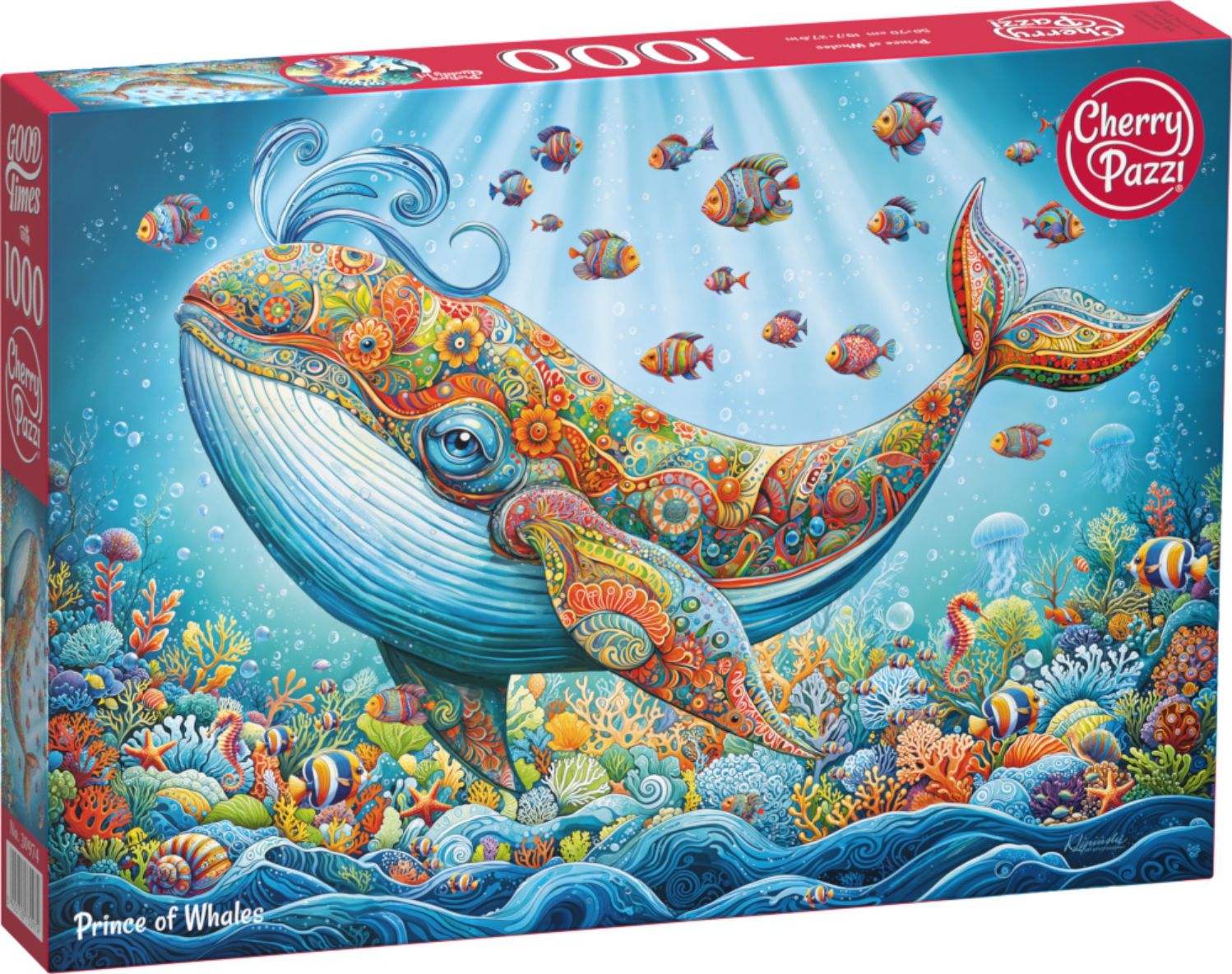 CherryPazzi Puzzle 1000 Teile - Prince of Whales - CherryPazzi Puzzle 1000 Teile - Prince of Whales - von CherryPazzi