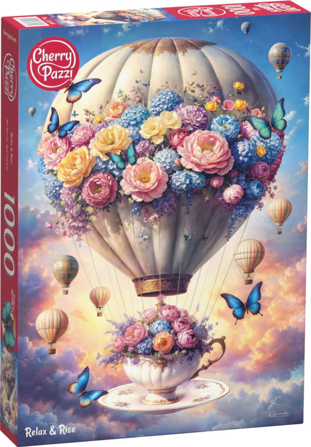 CherryPazzi Puzzle 1000 Teile – Relax & Rise - CherryPazzi Puzzle 1000 Teile – Relax & Rise - von CherryPazzi