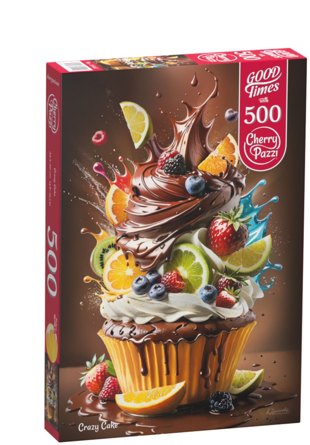 CherryPazzi Puzzle 500 Teile - Crazy Cake - CherryPazzi Puzzle 500 Teile - Crazy Cake - von CherryPazzi