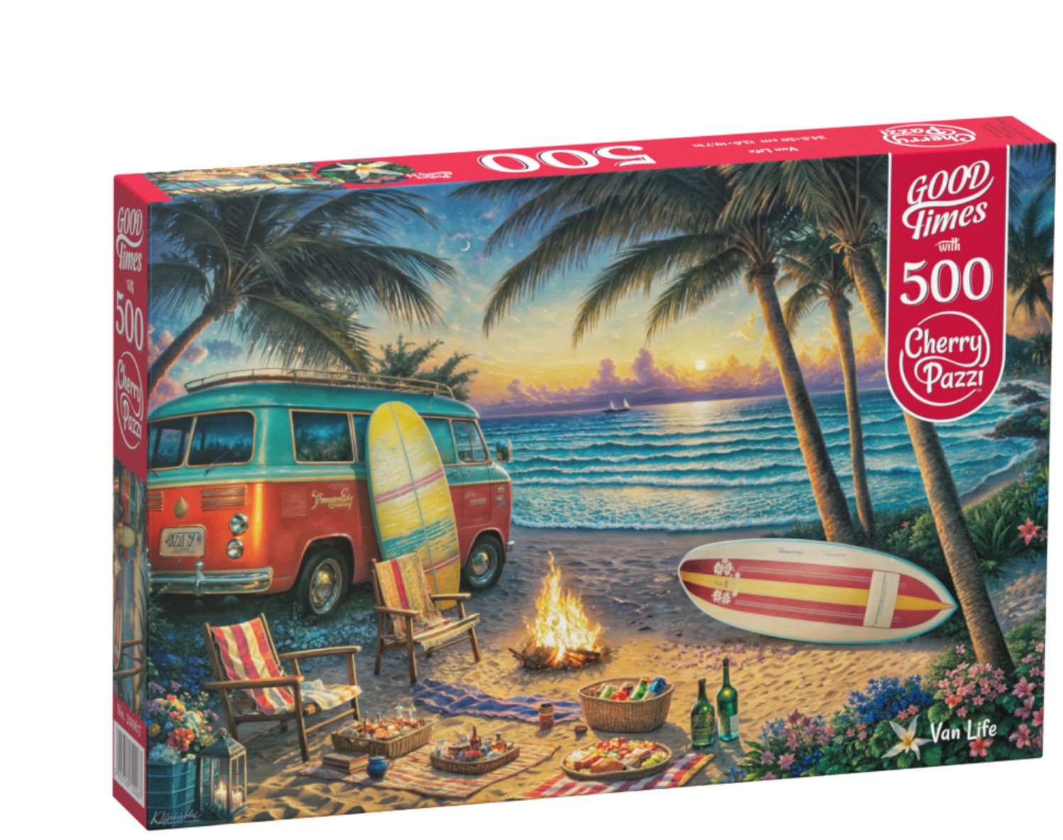 CherryPazzi Puzzle 500 Teile - Van Life - CherryPazzi Puzzle 500 Teile - Van Life - von CherryPazzi