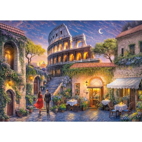 CherryPazzi Puzzle mit 1000 Teilen: Romantik Rom von Cherrypazzi