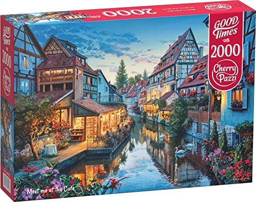 Puzzle 2000 pièces : Retrouve-moi au Café von Cherrypazzi