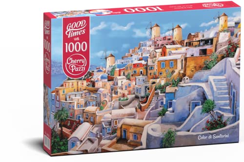 Cherry Pazzi Puzzle 1000 pièces : Couleur de Santorin von Cherrypazzi