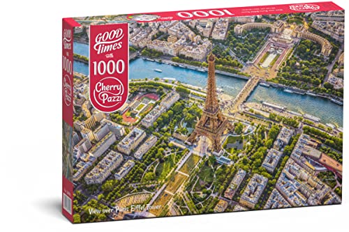 Cherry Pazzi Puzzle 1000 pièces : Vue sur Paris Tour Eiffel von Cherrypazzi