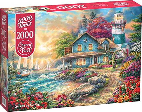 CherryPazzi Puzzle 2000 pièces : Lever de Soleil au Bord de la mer von Cherrypazzi