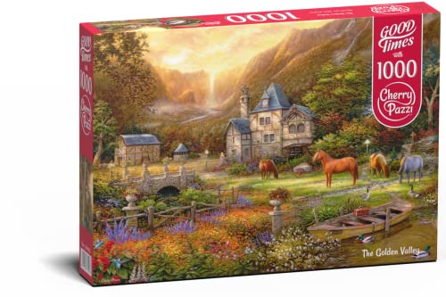 Schmidt 1000 EL. Cherry Pazzi The Golden Valley [Puzzle] von Cherrypazzi