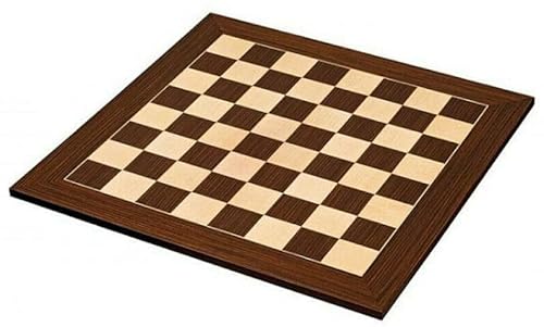 Profi Turnier Holz Schachbretter Nr. 4, 5 und 15.2 cm - 4.4 cm, 5.1 cm und 5.7 cm - Inlay (5.1 cm Mainz, ohne Notation) von Chess and games shop Muba