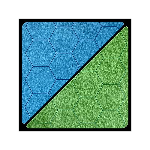 Battlemat™ 1” Reversible Blue-Green Hexes (23½” x 26” Playing Surface) von Chessex